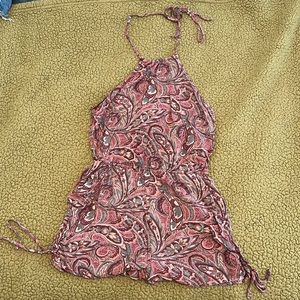 Kendall & Kylie Halter Neck Romper